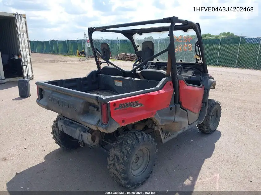 2018 Honda Sxs1000 M3 VIN: 1HFVE04A3J4202468 Lot: 42308586