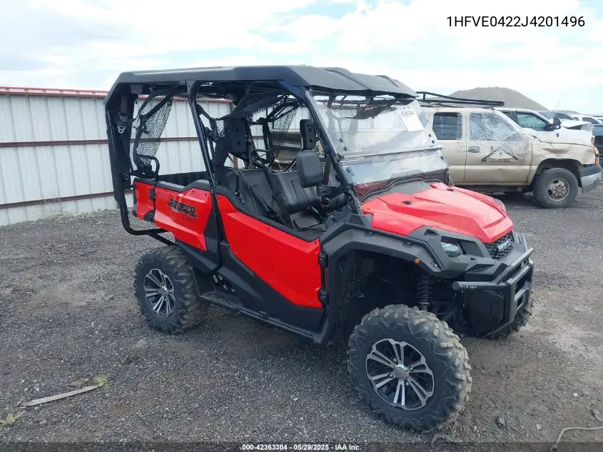 2018 Honda Sxs1000 M5 VIN: 1HFVE0422J4201496 Lot: 42363304
