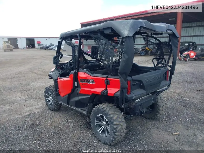 2018 Honda Sxs1000 M5 VIN: 1HFVE0422J4201496 Lot: 42363304