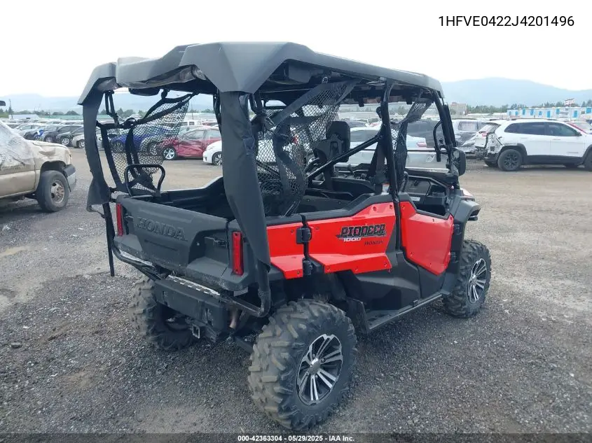 2018 Honda Sxs1000 M5 VIN: 1HFVE0422J4201496 Lot: 42363304