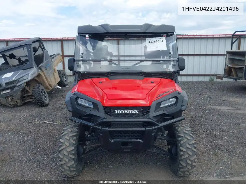 2018 Honda Sxs1000 M5 VIN: 1HFVE0422J4201496 Lot: 42363304