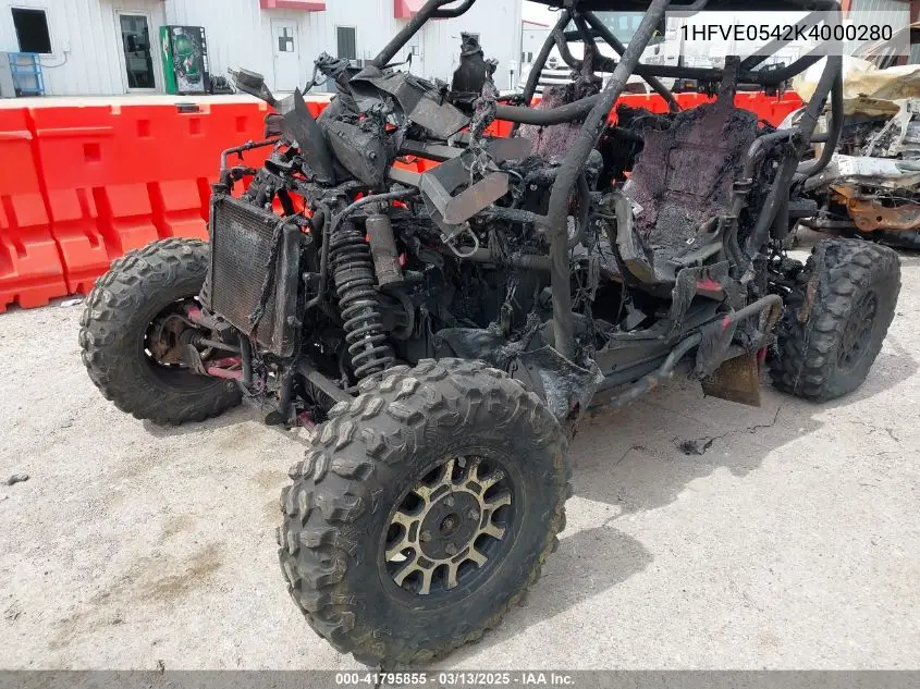 2019 Honda Sxs1000 S2R VIN: 1HFVE0542K4000280 Lot: 41795855
