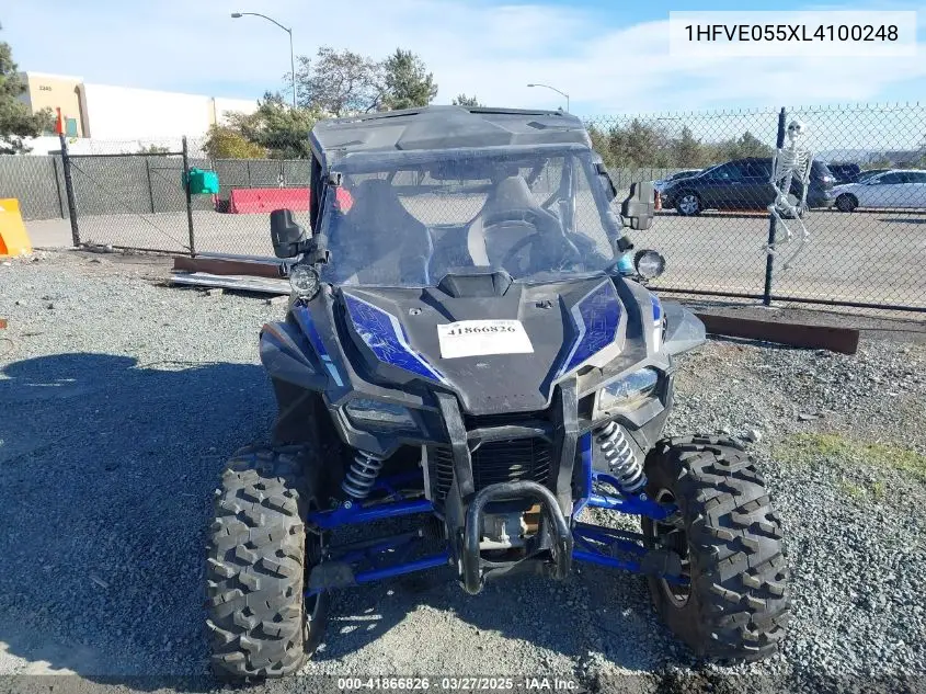 2020 Honda Sxs1000 S2X VIN: 1HFVE055XL4100248 Lot: 41866826