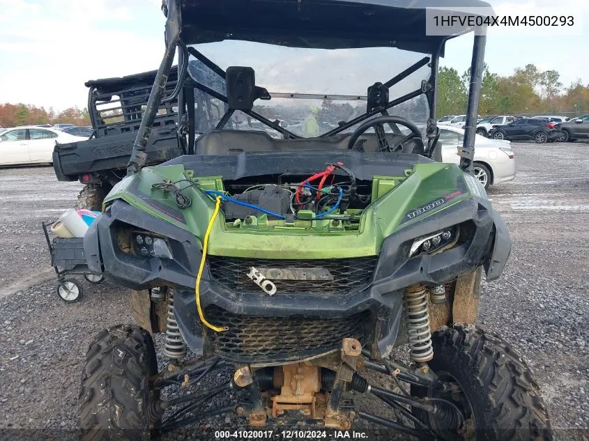 2021 Honda Sxs1000 VIN: 1HFVE04X4M4500293 Lot: 41020017
