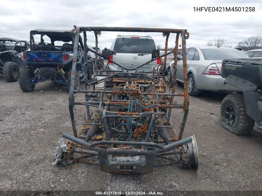 2021 Honda Sxs1000 M5 VIN: 1HFVE0421M4501258 Lot: 41217610