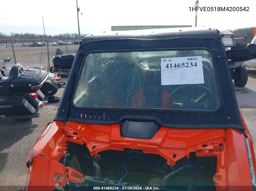 2021 Honda Sxs1000 S2X VIN: 1HFVE0518M4200542 Lot: 41465234