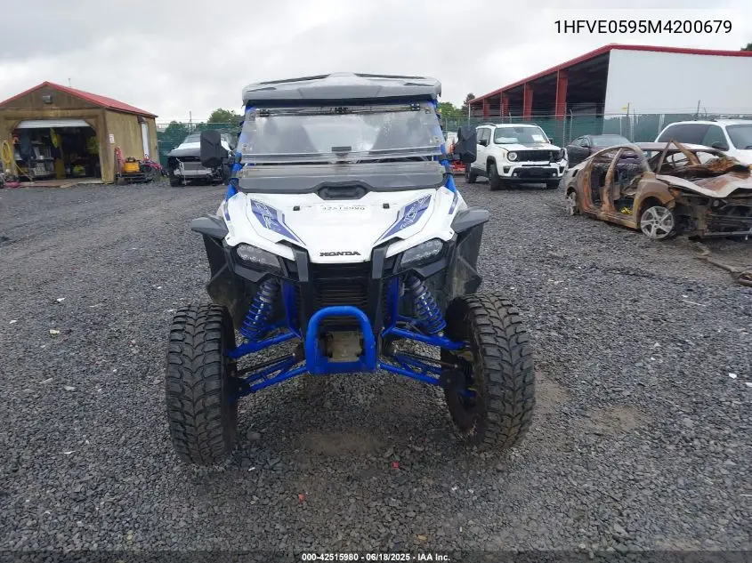 2021 Honda Sxs1000 S2X VIN: 1HFVE0595M4200679 Lot: 42515980