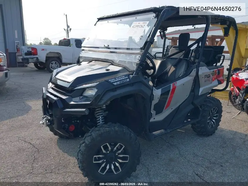 2022 Honda Sxs1000 M3 VIN: 1HFVE04P6N4650276 Lot: 42395262