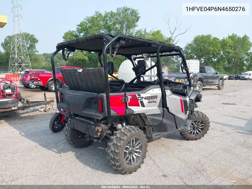 2022 Honda Sxs1000 M3 VIN: 1HFVE04P6N4650276 Lot: 42395262