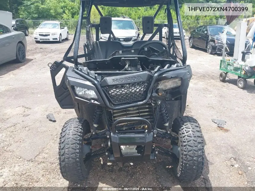 2022 Honda Sxs520 M2 VIN: 1HFVE072XN4700399 Lot: 42509133