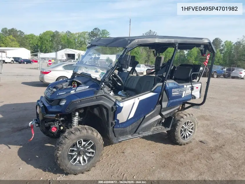 2023 Honda Sxs1000 M3 VIN: 1HFVE0495P4701982 Lot: 42080672