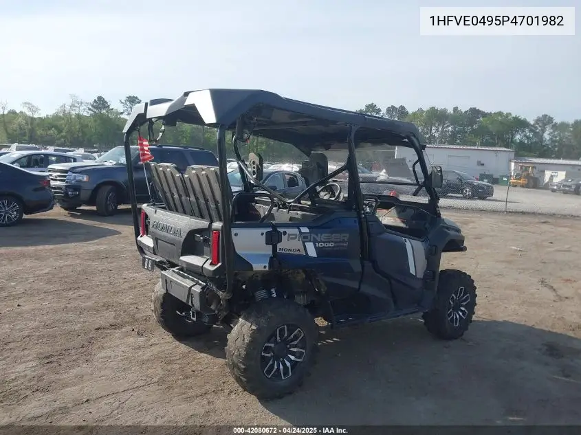 2023 Honda Sxs1000 M3 VIN: 1HFVE0495P4701982 Lot: 42080672