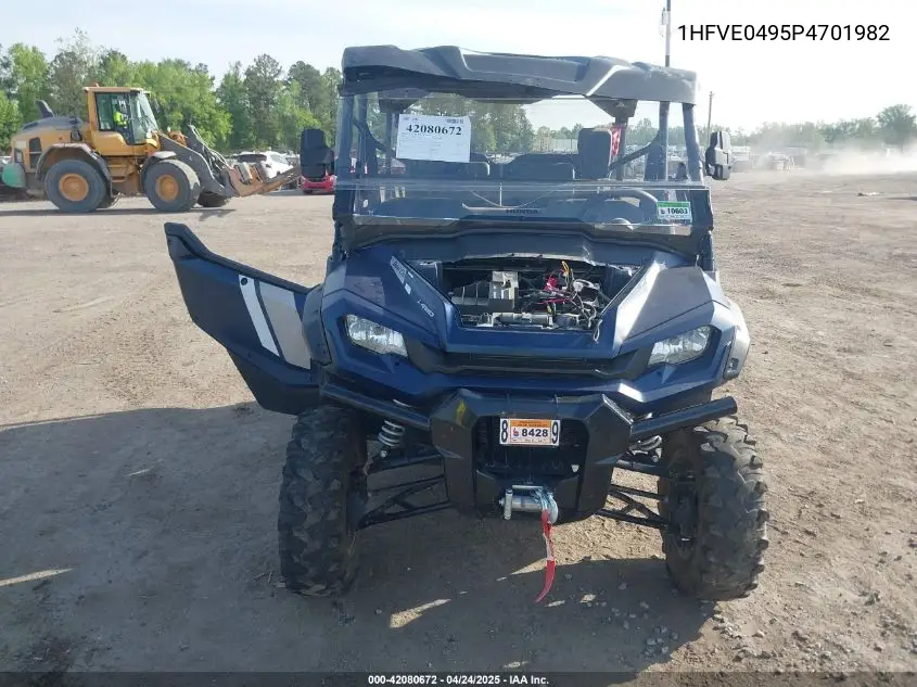 2023 Honda Sxs1000 M3 VIN: 1HFVE0495P4701982 Lot: 42080672