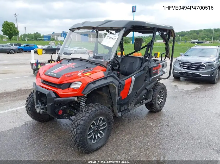 2023 Honda Sxs1000 M3 VIN: 1HFVE0494P4700516 Lot: 42151338