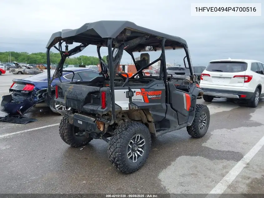 2023 Honda Sxs1000 M3 VIN: 1HFVE0494P4700516 Lot: 42151338