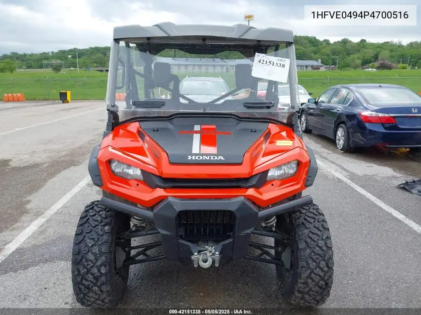 2023 Honda Sxs1000 M3 VIN: 1HFVE0494P4700516 Lot: 42151338