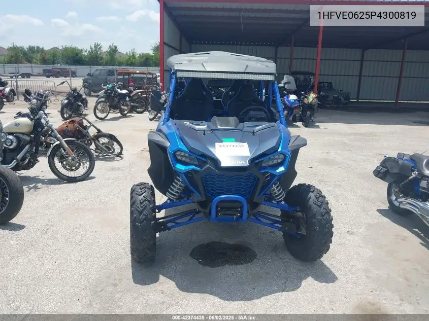 2023 Honda Sxs1000 S4R VIN: 1HFVE0625P4300819 Lot: 42374435