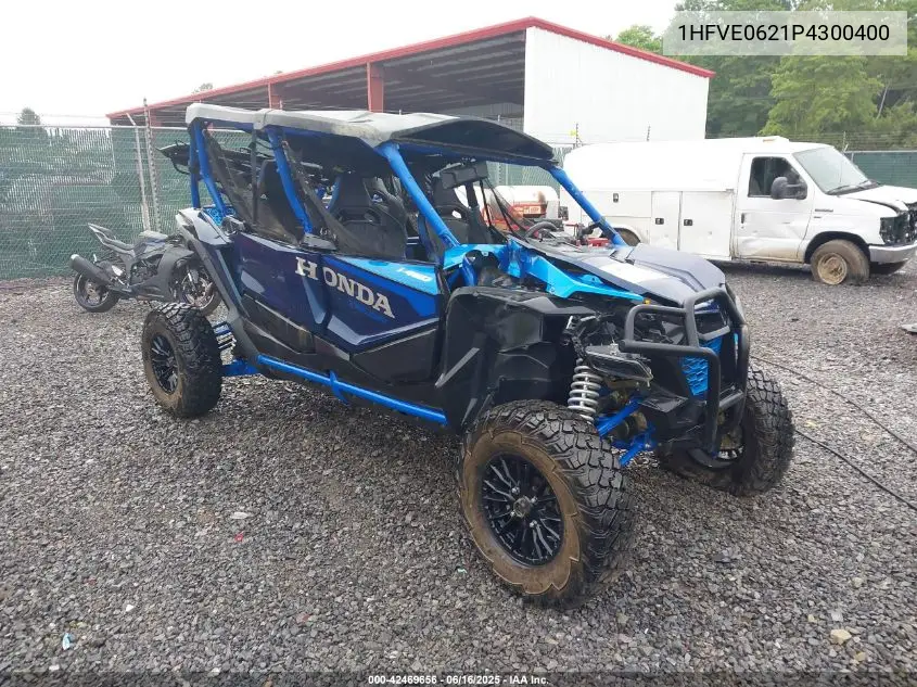 2023 Honda Sxs1000 S4R VIN: 1HFVE0621P4300400 Lot: 42469656