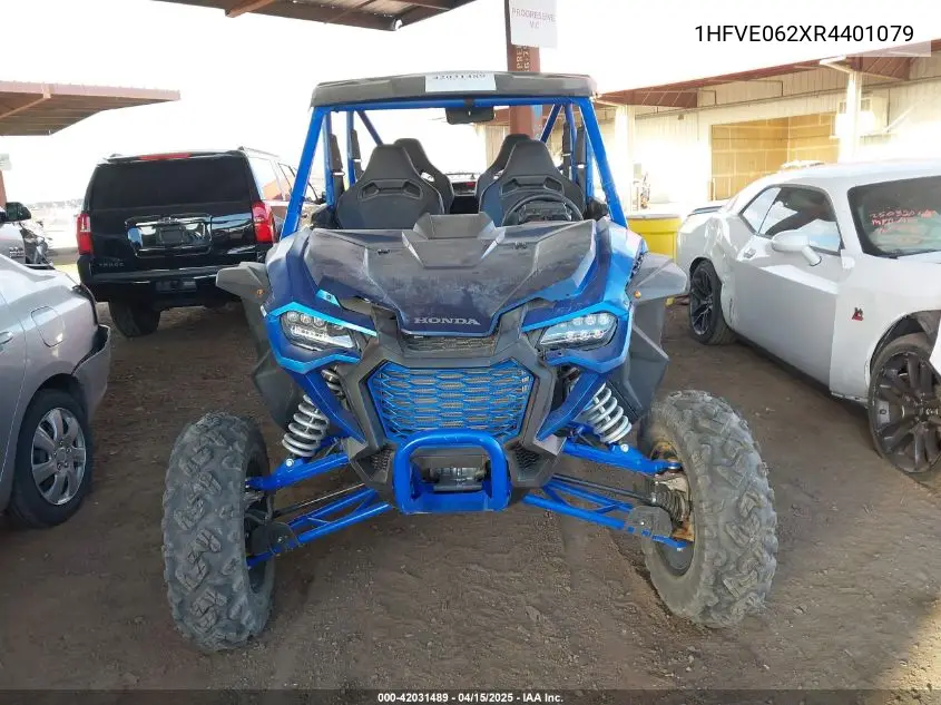 2024 Honda Sxs1000 S4R VIN: 1HFVE062XR4401079 Lot: 42031489