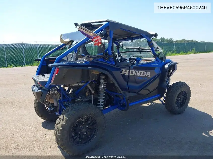 2024 Honda Sxs1000 S2X VIN: 1HFVE0596R4500240 Lot: 42604311