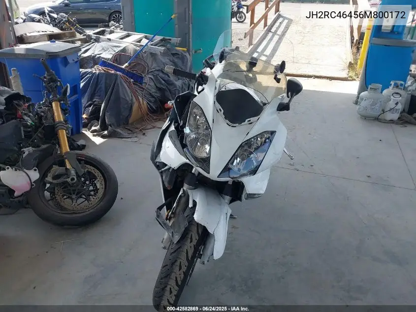 2006 Honda Vfr800 A VIN: JH2RC46456M800172 Lot: 42582869
