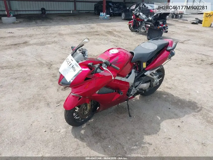 2007 Honda Vfr800 VIN: JH2RC46177M900281 Lot: 42421306