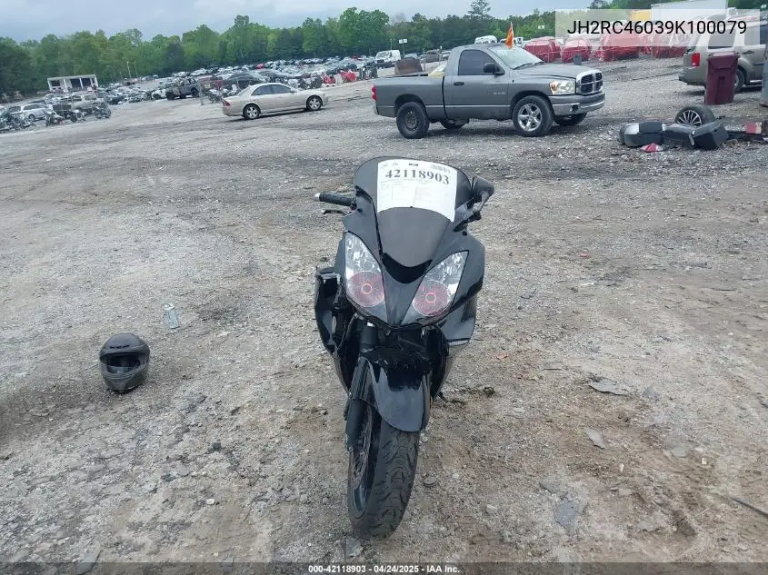 2009 Honda Vfr800 VIN: JH2RC46039K100079 Lot: 42118903