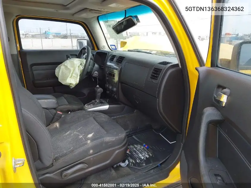 2006 Hummer H3 Suv VIN: 5GTDN136368324362 Lot: 41582001
