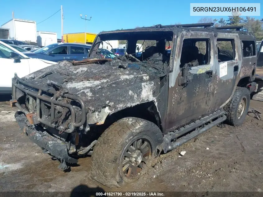 2006 Hummer H2 Suv VIN: 5GRGN23UX6H106491 Lot: 41621790