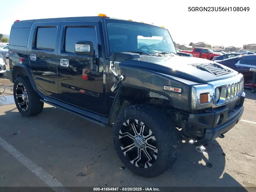 2006 Hummer H2 Suv VIN: 5GRGN23U56H108049 Lot: 41854947