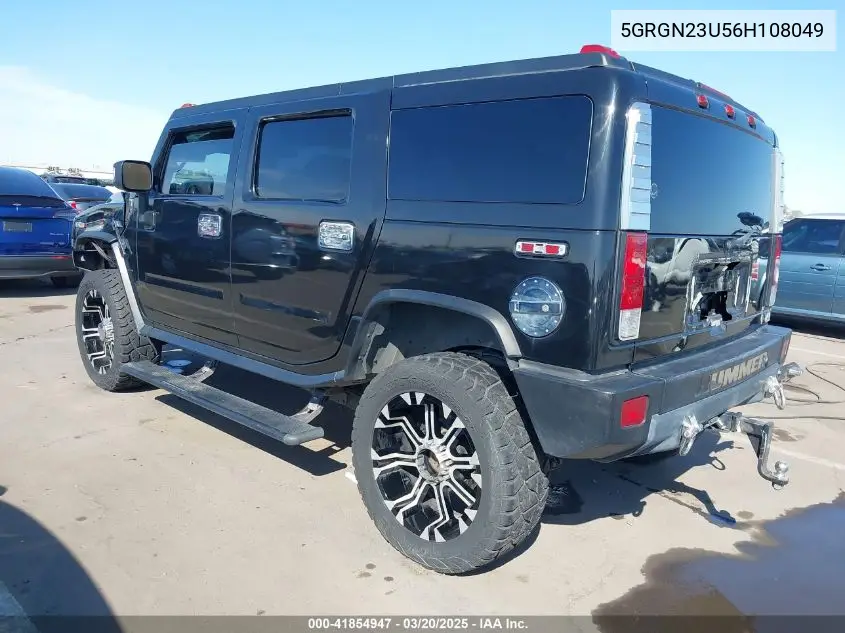 2006 Hummer H2 Suv VIN: 5GRGN23U56H108049 Lot: 41854947