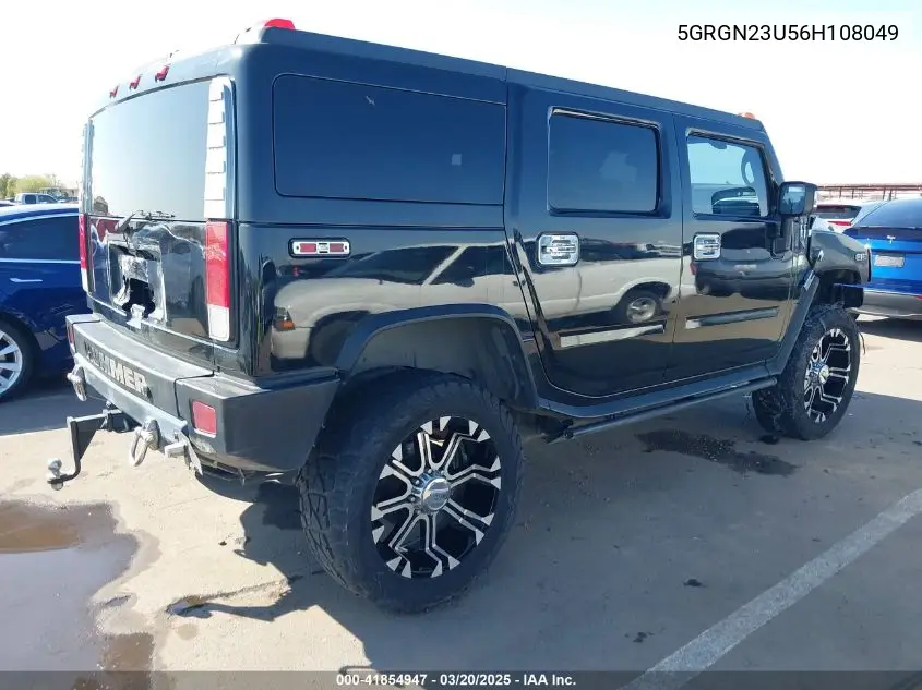 2006 Hummer H2 Suv VIN: 5GRGN23U56H108049 Lot: 41854947
