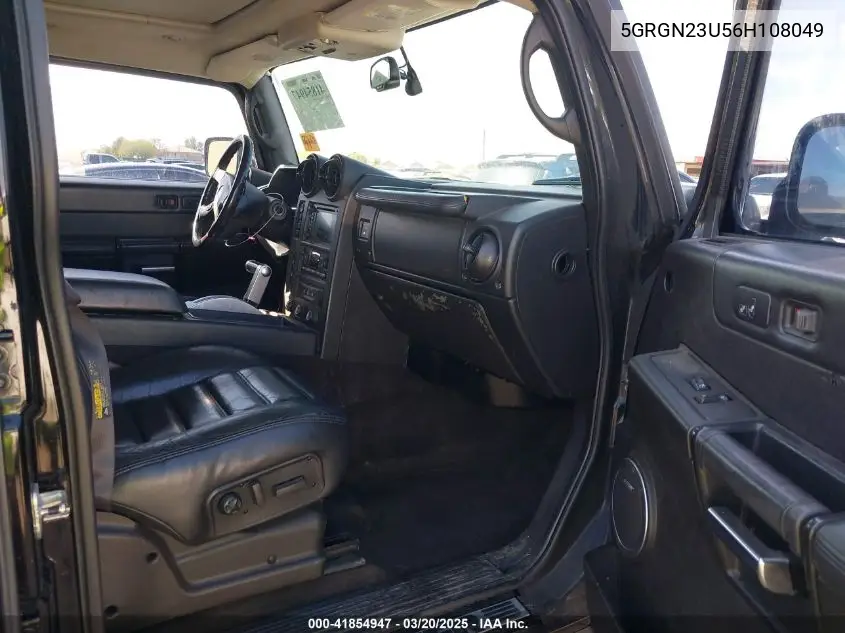 2006 Hummer H2 Suv VIN: 5GRGN23U56H108049 Lot: 41854947