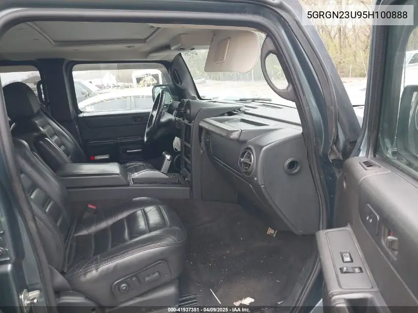 2005 Hummer H2 Suv VIN: 5GRGN23U95H100888 Lot: 41937351