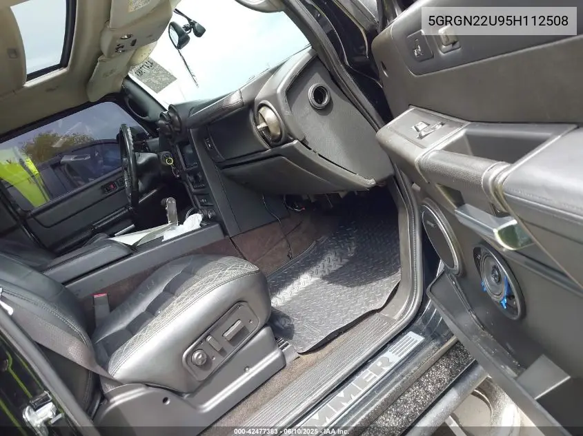 2005 Hummer H2 Sut VIN: 5GRGN22U95H112508 Lot: 42477383