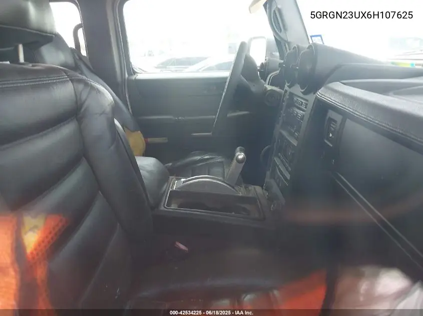 2006 Hummer H2 Suv VIN: 5GRGN23UX6H107625 Lot: 42534225