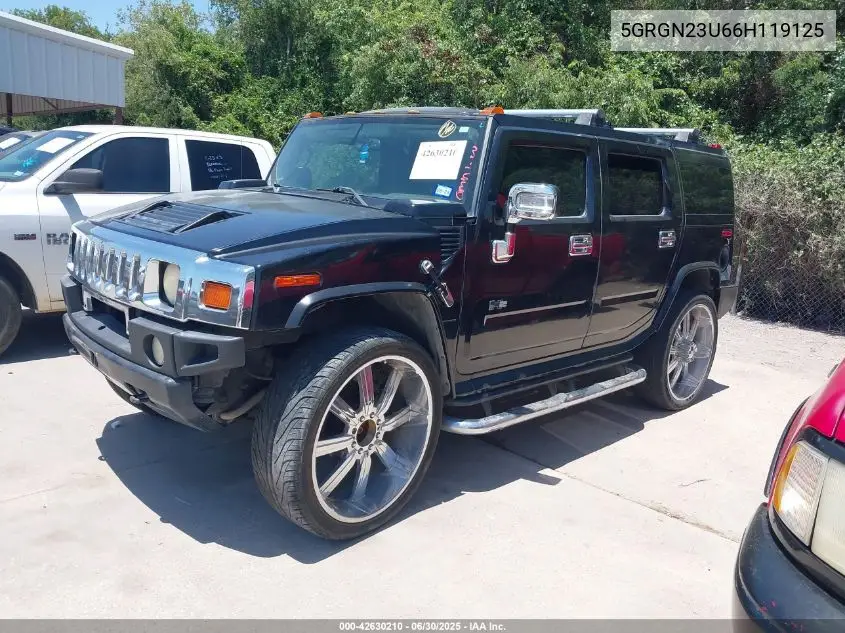 2006 Hummer H2 Suv VIN: 5GRGN23U66H119125 Lot: 42630210