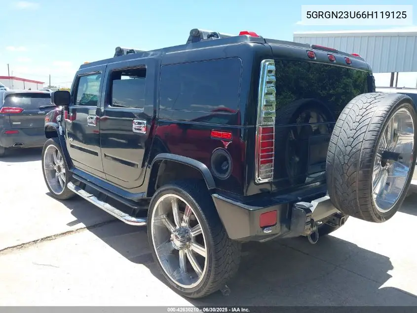 2006 Hummer H2 Suv VIN: 5GRGN23U66H119125 Lot: 42630210