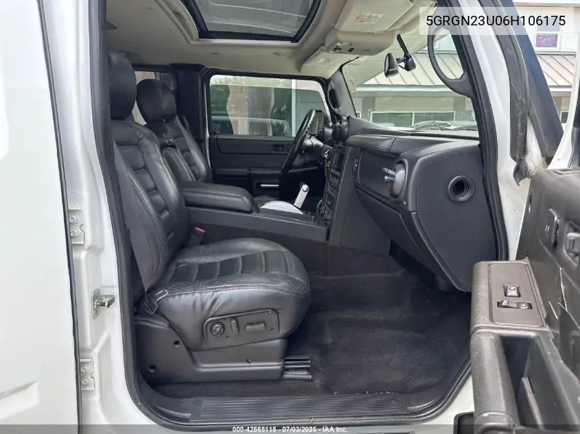 2006 Hummer H2 Suv VIN: 5GRGN23U06H106175 Lot: 63845325