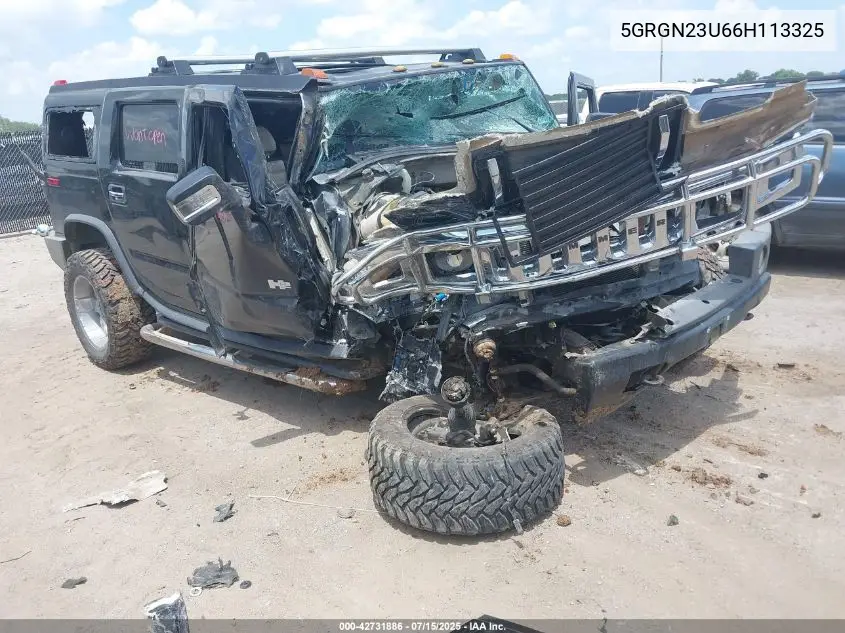 2006 Hummer H2 Suv VIN: 5GRGN23U66H113325 Lot: 42731886
