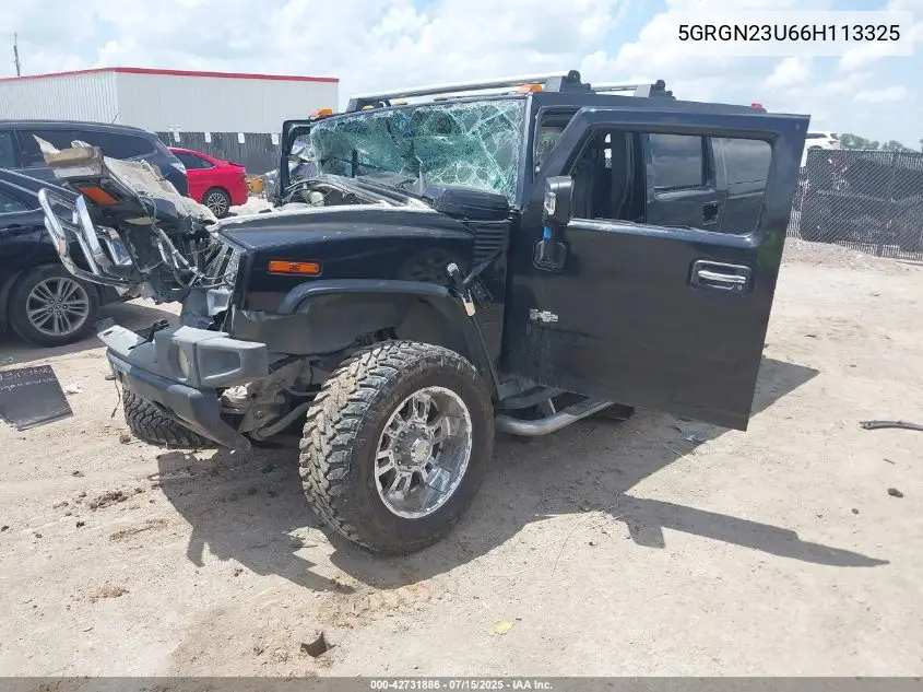 2006 Hummer H2 Suv VIN: 5GRGN23U66H113325 Lot: 42731886