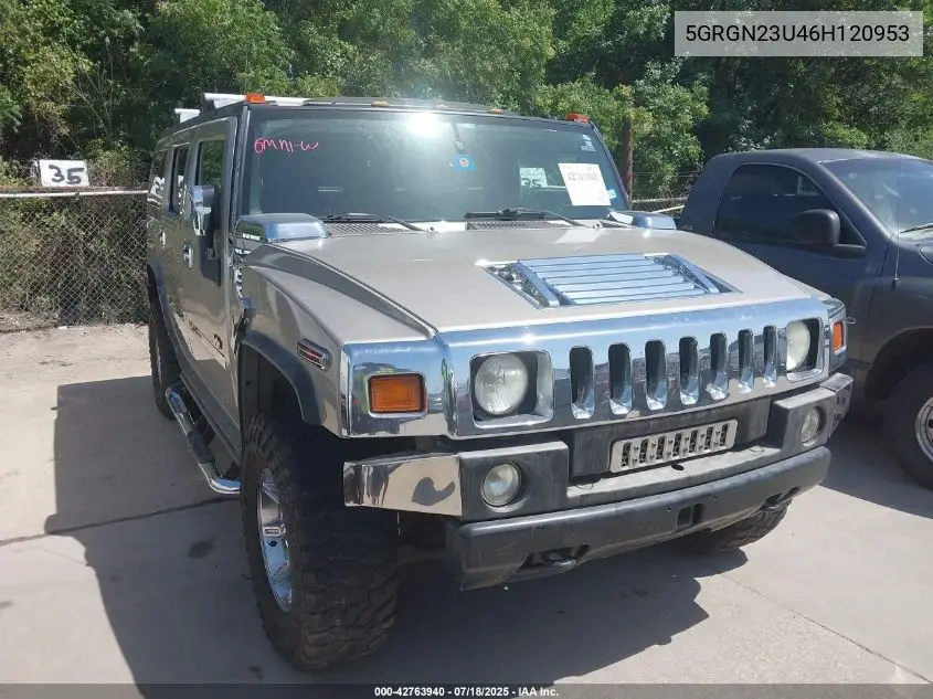 2006 Hummer H2 Suv VIN: 5GRGN23U46H120953 Lot: 42763940