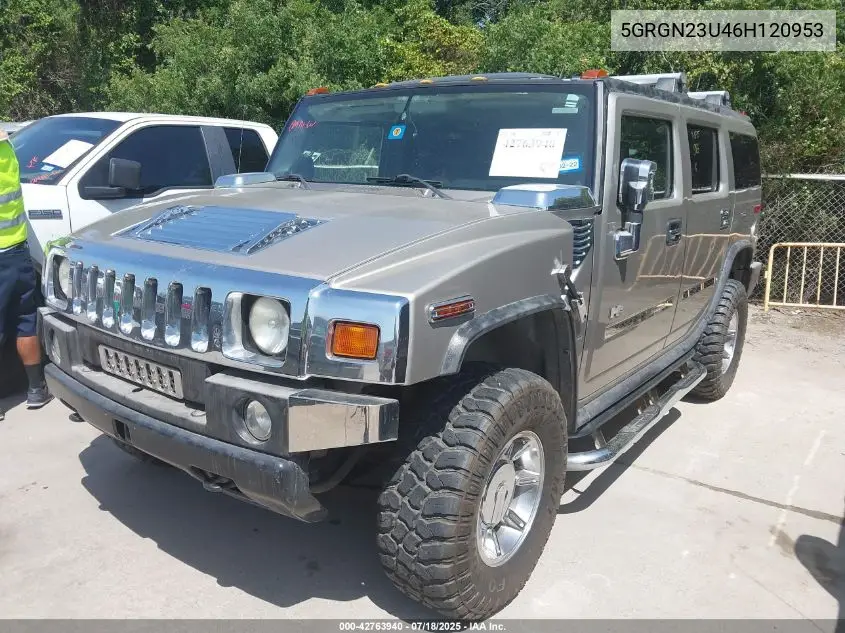 2006 Hummer H2 Suv VIN: 5GRGN23U46H120953 Lot: 42763940