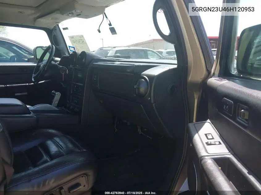 2006 Hummer H2 Suv VIN: 5GRGN23U46H120953 Lot: 42763940