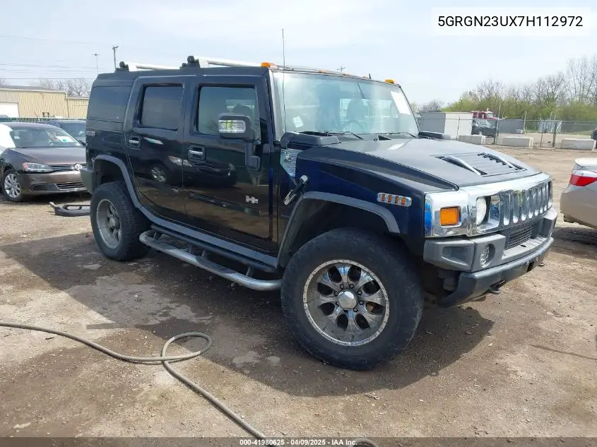 2007 Hummer H2 Suv VIN: 5GRGN23UX7H112972 Lot: 41980625