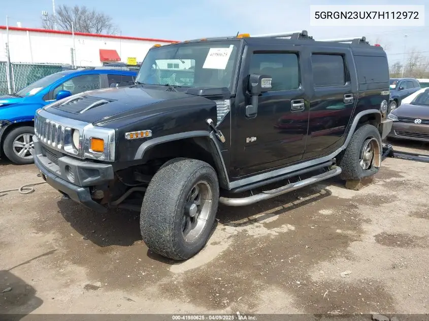 2007 Hummer H2 Suv VIN: 5GRGN23UX7H112972 Lot: 41980625
