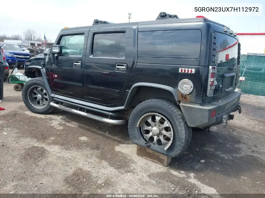 2007 Hummer H2 Suv VIN: 5GRGN23UX7H112972 Lot: 41980625