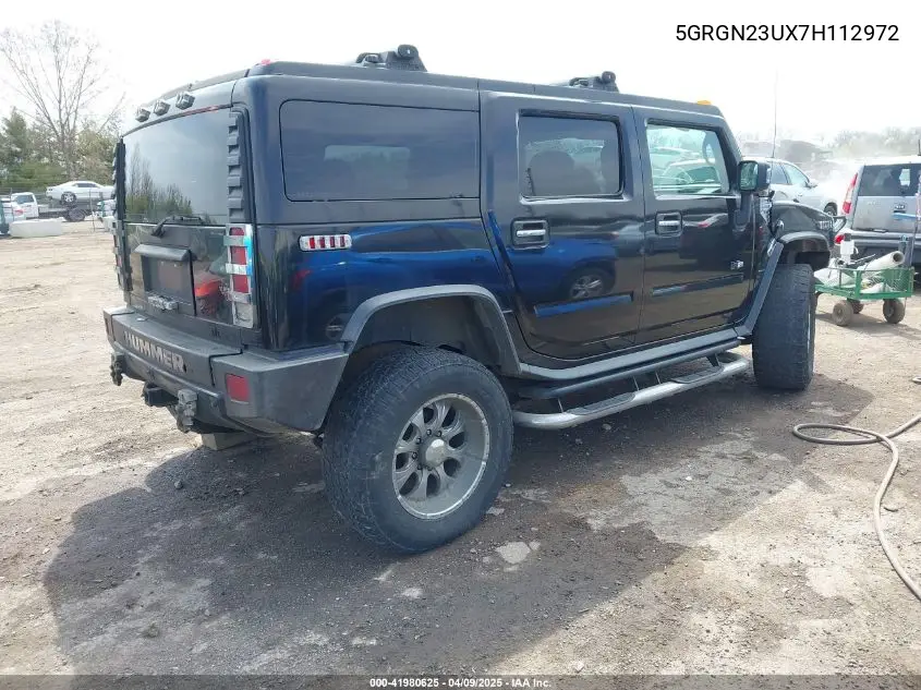 2007 Hummer H2 Suv VIN: 5GRGN23UX7H112972 Lot: 41980625