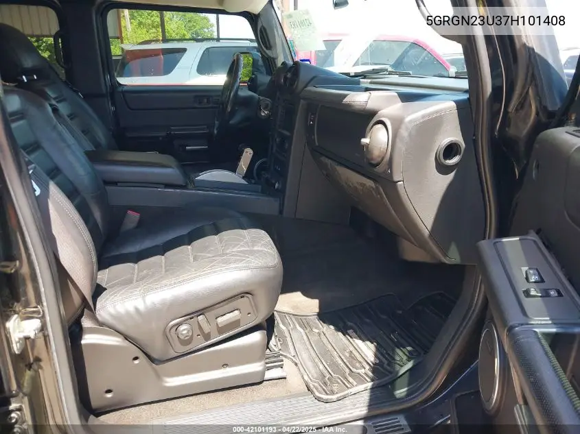 2007 Hummer H2 Suv VIN: 5GRGN23U37H101408 Lot: 42101193