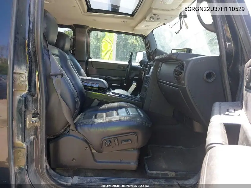 2007 Hummer H2 Sut VIN: 5GRGN22U37H110529 Lot: 42559440